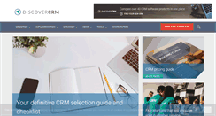 Desktop Screenshot of discovercrm.com