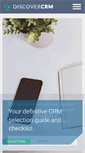 Mobile Screenshot of discovercrm.com